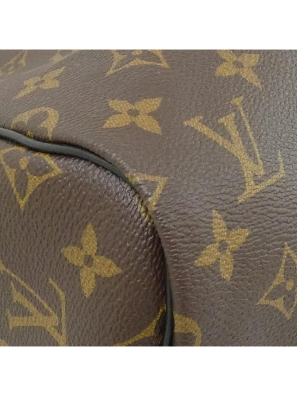 Louis Vuitton Monogram Macassar Keepall Bandouliere 55 Boston Bag